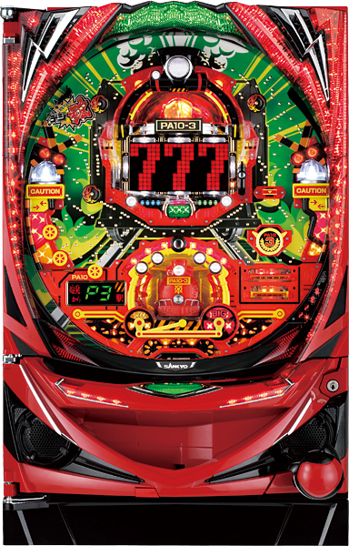 SANKYO CRパトラッシュ3 GREEN R 中古パチンコ実機 [枠名：V-スパーク