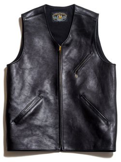 ダブル ヘリックス Double Helix ベスト レザーベスト メンズ