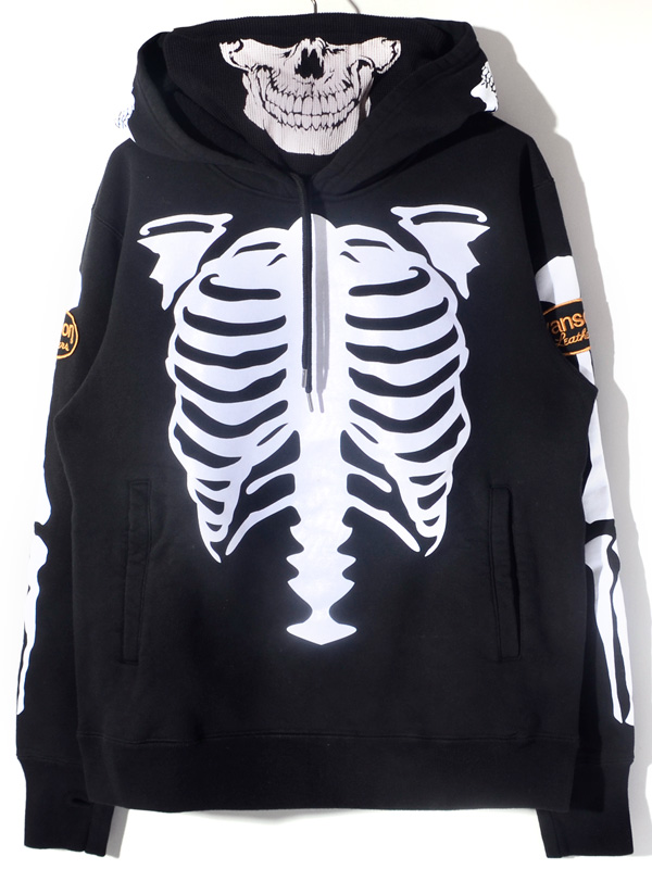 VANSON バンソン パーカー メンズ レディース プルパーカー ボーン