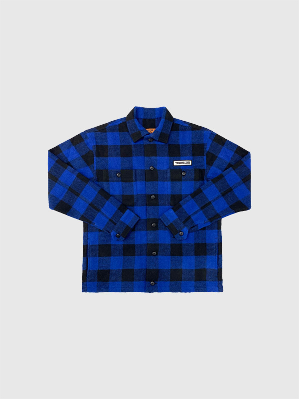 TENDERLOIN テンダーロイン バッファロー ジャケット チェック ブルー