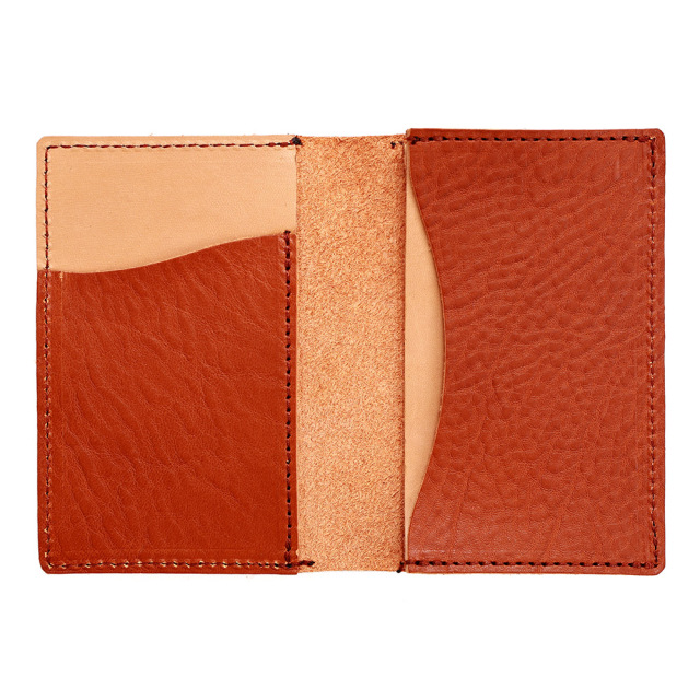 ビブレット名刺入れ』(全5色)アリゾナ/本をイメージしたバイカラーの