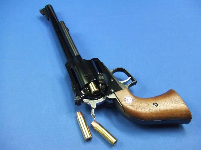 スーパーブラックホーク 7.5in Wディープブラック ABS 木製グリップ