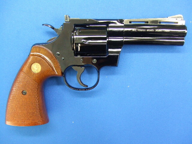 コルトパイソン 4インチ ミッドナイトブルー | タナカ