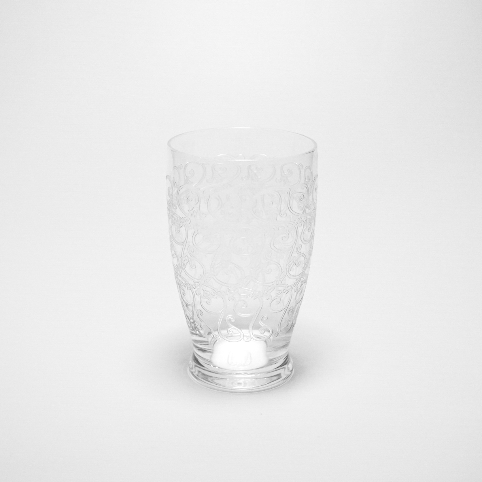 フランス 1930年代 クリスタルガラス Baccarat バカラ 8客セット