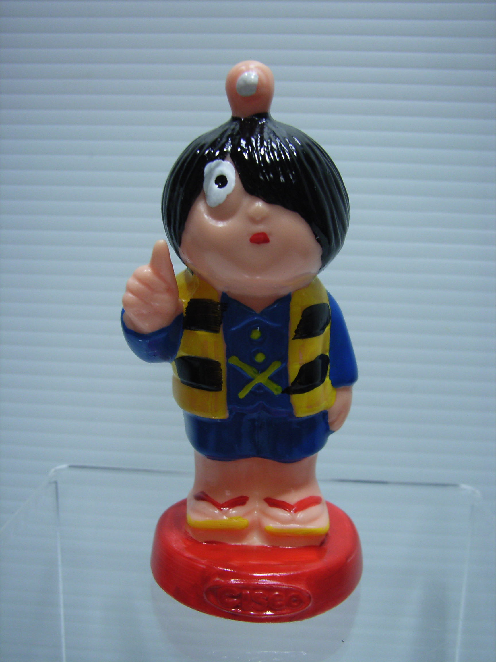 シスコ ゲゲゲの鬼太郎 ソフビ人形 9．0cm 復刻版？ 版権有 アニメ