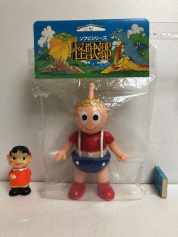 開封品☆わんぱく怪獣 チビラくん ソフビ人形 21．8cm 袋・タグ付
