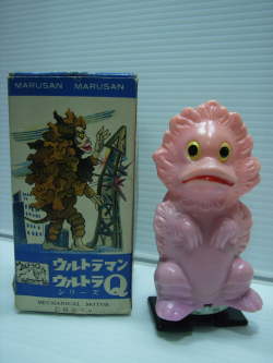 マルサン ガラモン ウルトラマン ウルトラQ ソフビ人形 10．6cm