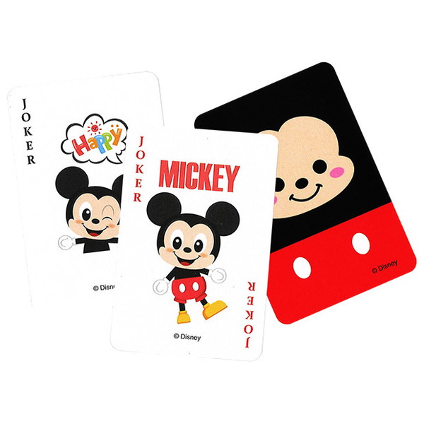 駄菓子 通販】ディズニー顔柄カラフルミニトランプ 駄菓子・イベント
