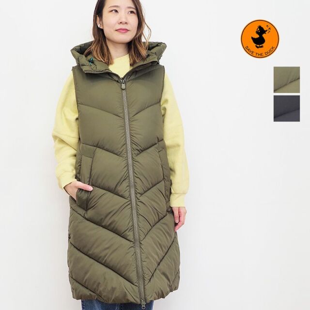 正規品】SAVE THE DUCK セーブザダック 809-10911001 ロングダウン