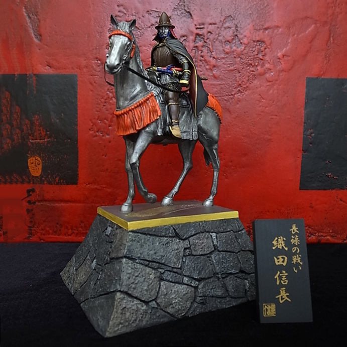 Samuraiフィギュア 織田信長（石垣版） 作家ハンドペイント仕上げ