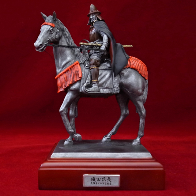 侍フィギュア 織田信長（騎馬像） 長篠の戦い