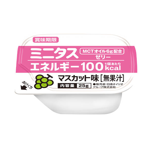 ミニタス エネルギーゼリー りんご味 25g×9個-高カロリー-ビースタイル本店