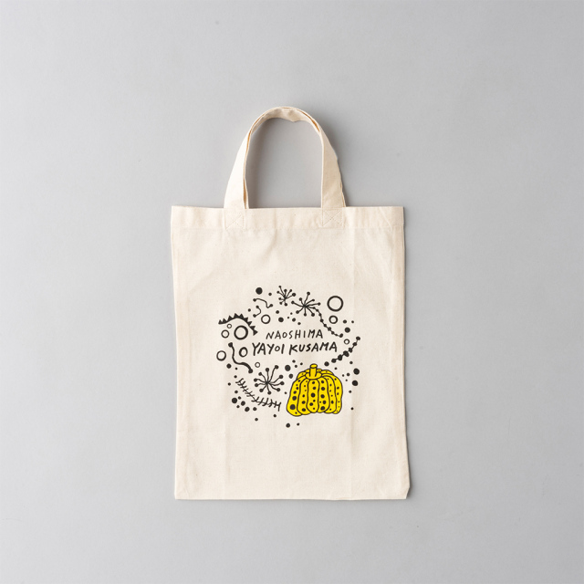 直島南瓜A4トート_Naoshima Pumpkin A4 Tote Bag ベネッセハウス