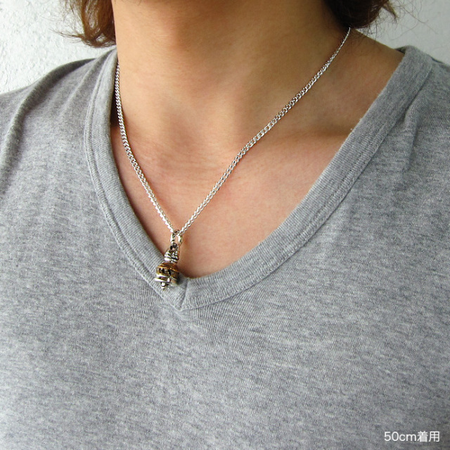 標準】3mm喜平チェーンネックレス50cm｜シルバーチェーン