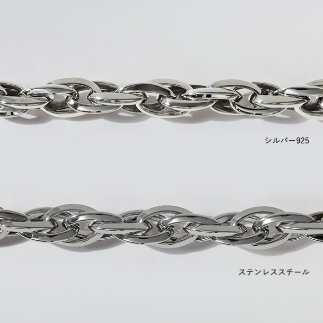 スリーフォード ブレスレット シルバー ステンレス ブレスレット