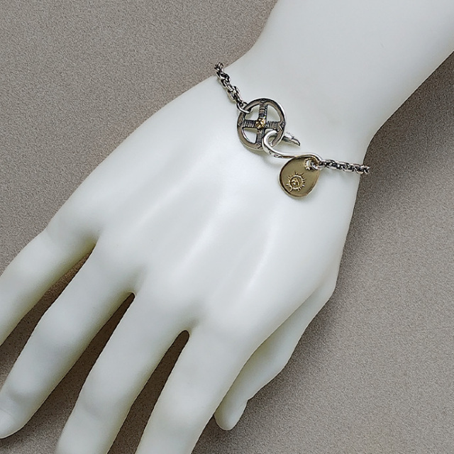 イーグルフック メディスンホイール チェーンブレスレット シルバー925