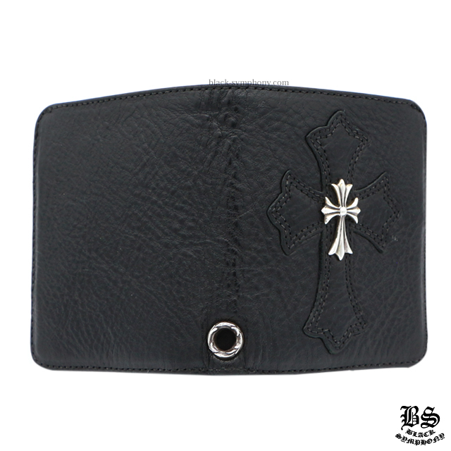 クロムハーツドクターディジャコモウォレットタイニーCHクロスブラック