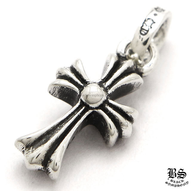 クロムハーツCHクロスベビーファットチャーム＆ロールチェーン20インチ