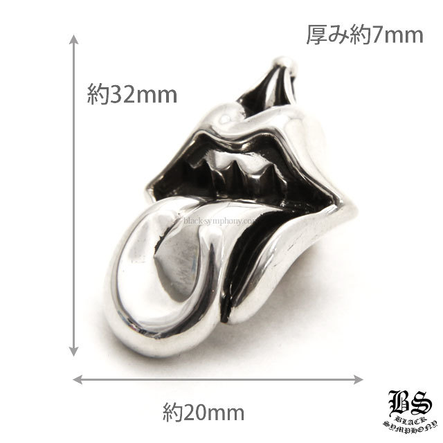 クロムハーツリップ＆タンチャーム|クロムハーツ通販専門店ブラック