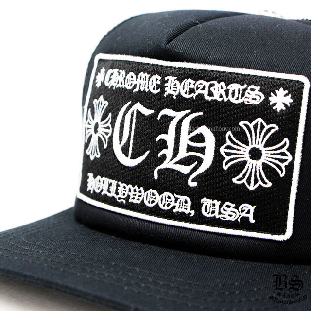 クロムハーツトラッカーキャップCHブラック|クロムハーツ通販専門店