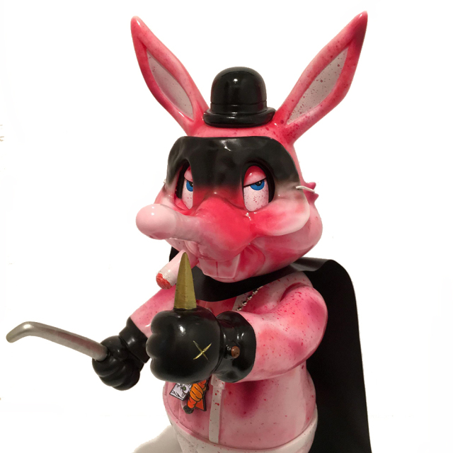 Frank Kozik x BlackBook Toy:A Clockwork Carrot Spartan Alex