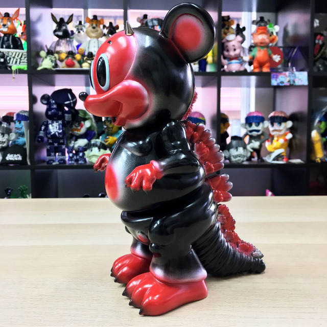 Ron English x BlackBook Toy( ロン・イングリッシュ) Mousezilla Red