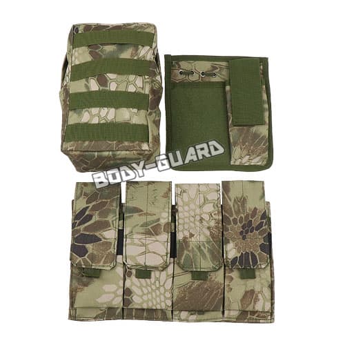 タクティカルベスト クリプテック迷彩(グリーン)