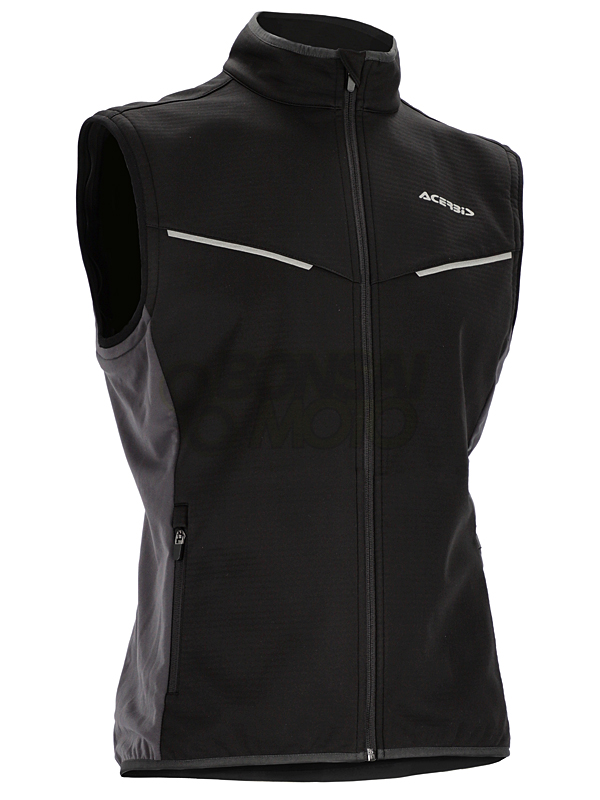 ソフトシェル ジャケット 防寒 袖脱着 ACERBIS