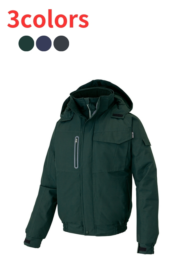 遠赤外線を吸収する防風防寒ブルゾンAZ-10305｜アイトス TULTEX 蓄熱