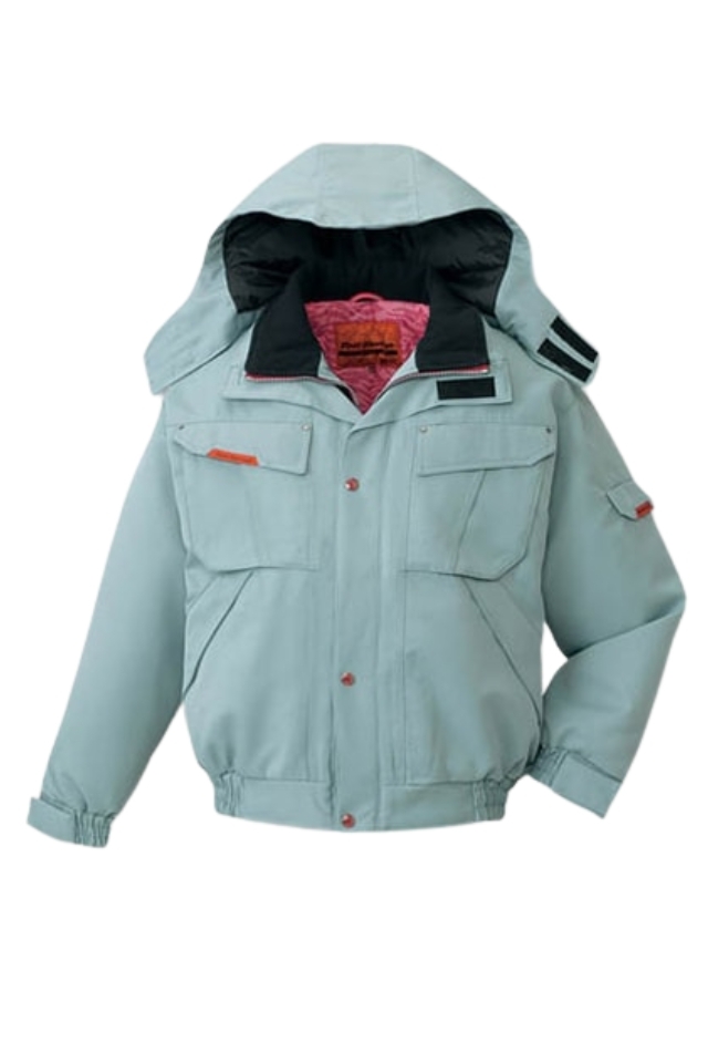 帯電防止防寒ジャンパー2倍の保温力を持つ中綿の暖かい作業服48350自重