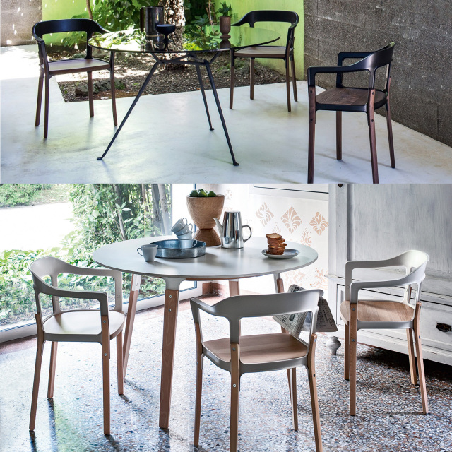 マジス正規品】スティールウッドチェア Steelwood Chair