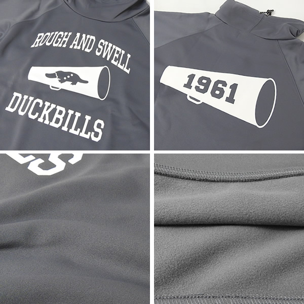 rough&swell［ラフアンドスウェル］CHEER HORN OFF TURTLE/裏起毛