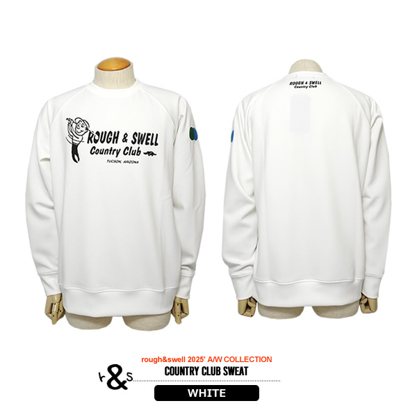 rough&swell［ラフアンドスウェル］COUNTRY CLUB SWEAT/スウェットプル