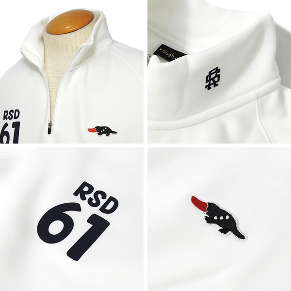 rough&swell［ラフアンドスウェル］HANG OUT ZIP HOT NECK/ハーフ