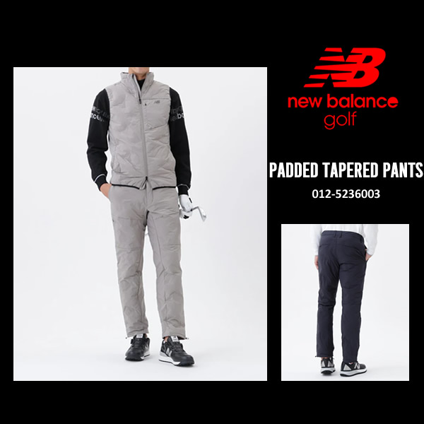 new balance golf［ニューバランスゴルフ］中綿テーパードパンツ