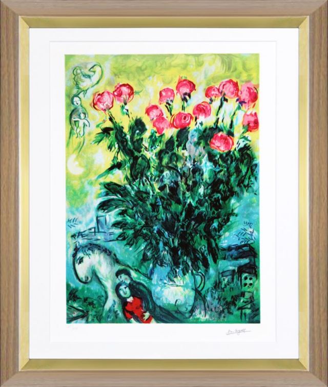 シャガール 「薔薇」の購入なら絵画販売のアートギャラリー南青山