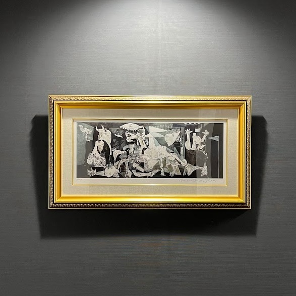 楽天ランキング2位受賞】おすすめ豪華額縁仕様ピカソ 「ゲルニカ」の