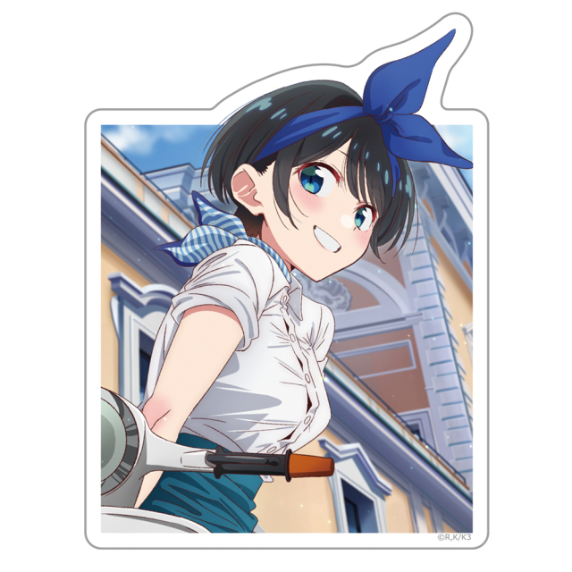 彼女、お借りします ダイカットステッカー 更科瑠夏