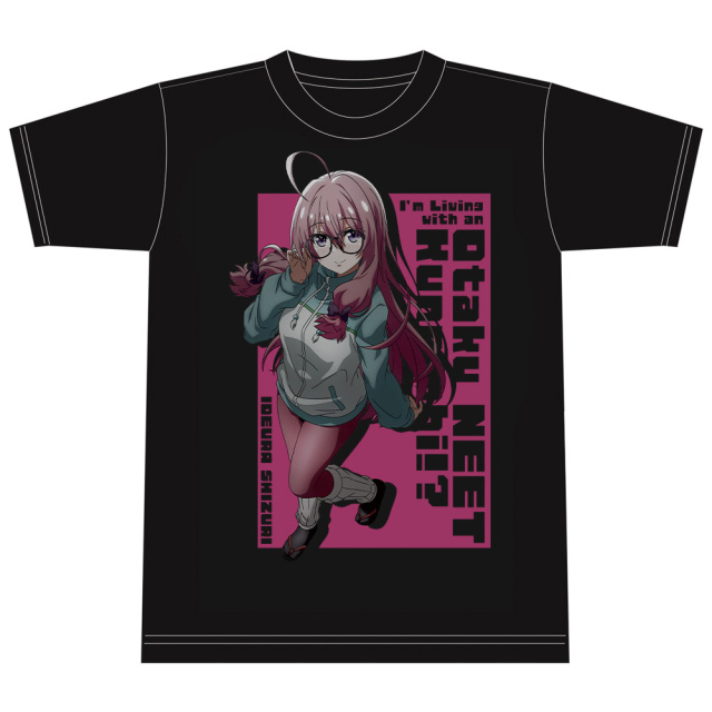 ニートくノ一となぜか同棲はじめました Tシャツ 出浦 白津莉 Lサイズ