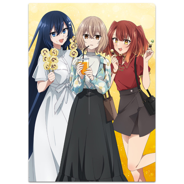 TVアニメ『私を喰べたい、ひとでなし』 クリアファイル 比名子＆汐莉＆美胡