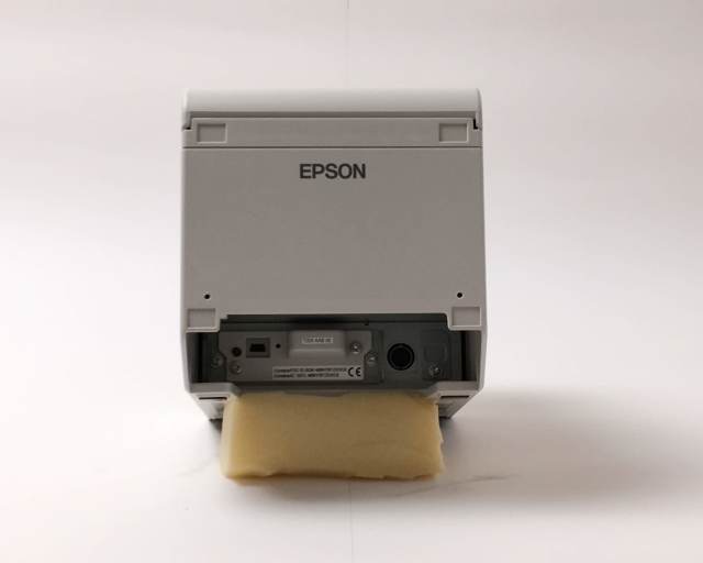 中古】EPSON レシートプリンタ TM-T202(Bluetooth/58mm)ホワイト