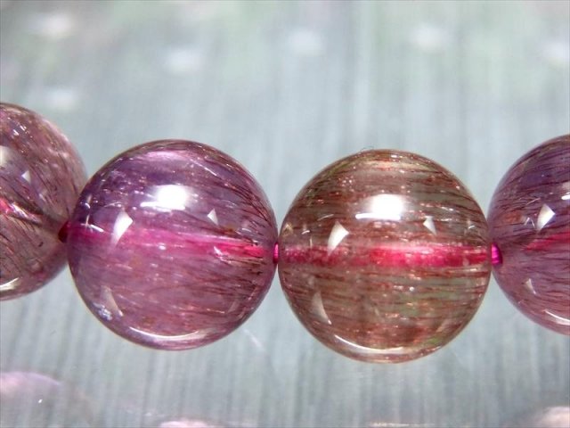 激レア産地 限定1本 S級 スーパーセブン ブレスレット 10.5mm-11mm×17