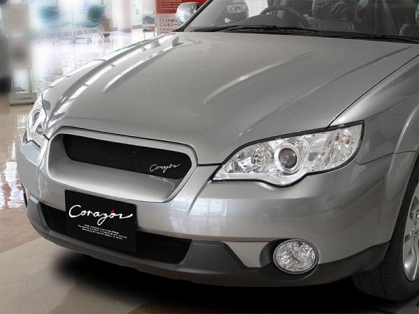 アウトバック フロントグリル（未塗装）3.0R、2.5i、2.5XT （D～F型