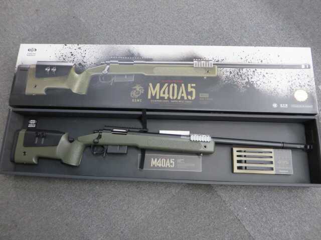 東京マルイ】M40A5 ODストック アメリカ海兵隊採用スナイパー エアー