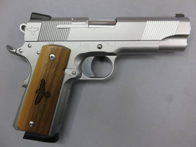 ウエスタンアームズ】S&W SW1911 ガンサイトエディション シルバー