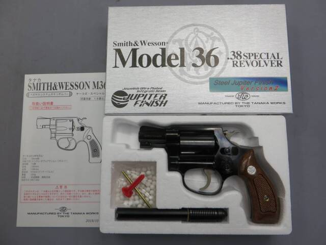 タナカ】S&W M36 2in スチールジュピターフィニッシュ Ver.2