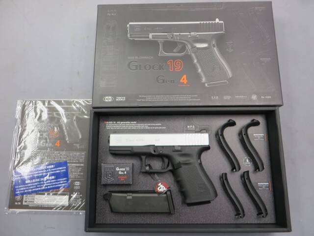 東京マルイ】グロック19 Gen.4 スライドセラコート・USAリアル刻印