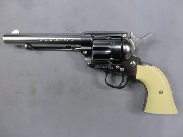 マルシン】NEW コルトSAA.45 アーティラリー シルバー ABS Xカートリッジ