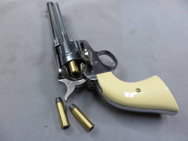 マルシン】NEW コルトSAA.45 アーティラリー シルバー ABS Xカートリッジ