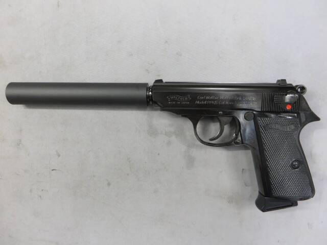 マルゼン】ワルサー PPK/S ブラックメタル ムービープロップシリーズ